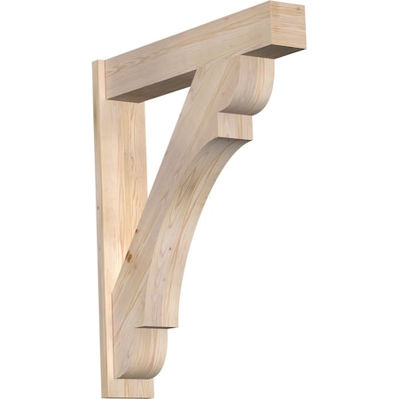 Ekena Millwork Olympic Block Smooth Outlooker, Douglas Fir, 7 1/2"W x 38"D x 46"H OUT08X38X46OLY05SDF